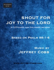 Shout For Joy To The Lord SATB choral sheet music cover Thumbnail